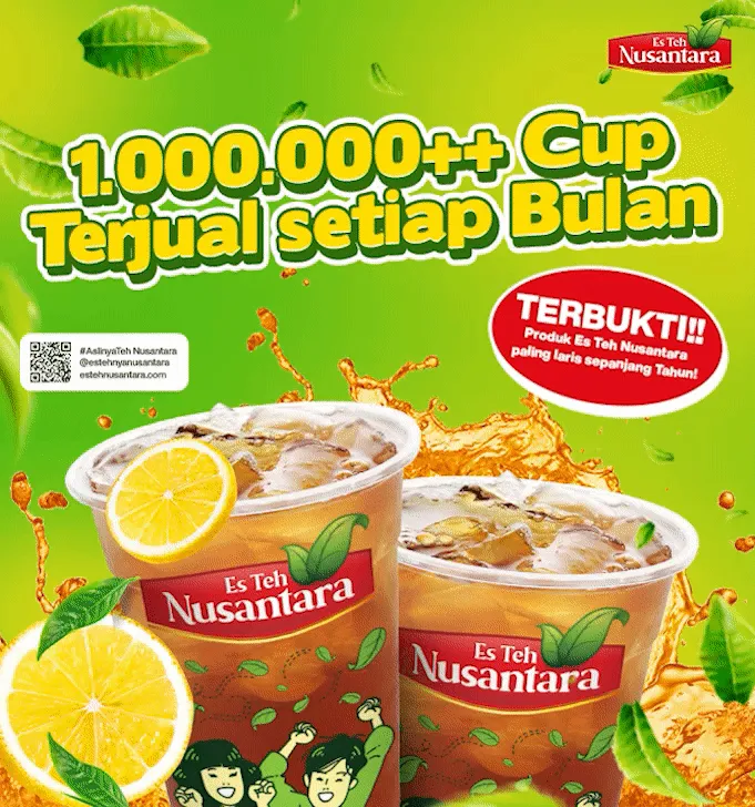 Es Teh Nusantara Franchise Waralaba Minuman Teh Kekinian 4002